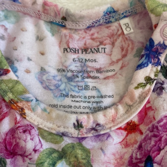 Posh Peanut Vivienne Peplum Bummie Set - 6-12m - Picture 2 of 4